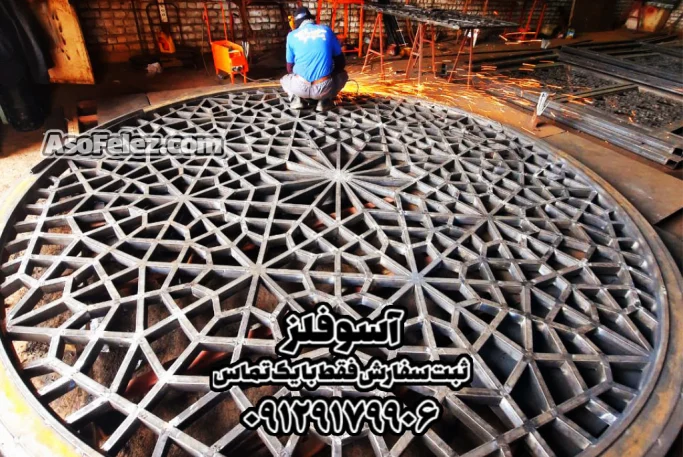 درب فلزی پنجره فلزی درب سنتی پنجره سنتی درب سنتی فلزی پنجره سنتی فلزی گره چینی، گره چینی فلزی در پنجره طرح درب طرح پنجره در مسجدی پنجره مسجدی درب مسجدی گره، معماری ایرانی معماری سنتی معماری سنتی ایرانی سکرو مشبک نورگیر صنایع فلزی آهنگر آهنگری درب و پنجره سنتی ایران کوچک آسو آسو فلز معماری ایرانی اسلامی معماری اسلامی در سنتی درب و پنجره سنتی