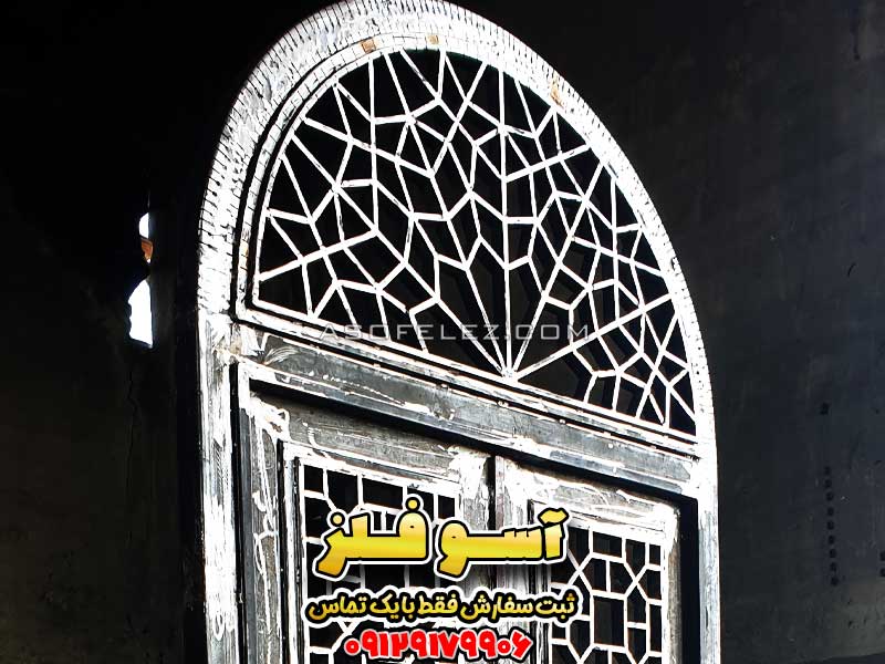 درب فلزی طرح سنتی