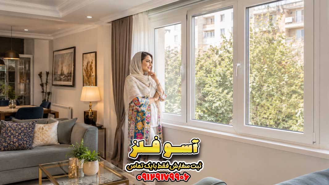 تعویض پنجره قدیمی با UPVC آسوفلز