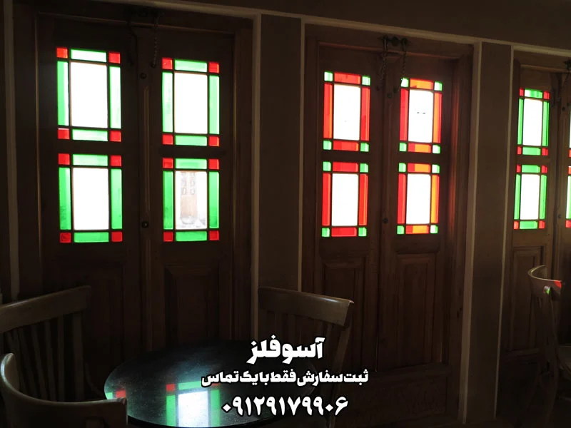 درب فلزی گره چینی سنتی شبکه - تصویر 5