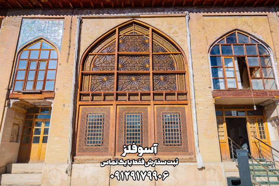 درب و پنجره سنتی فلزی طرح چوب - تصویر 8