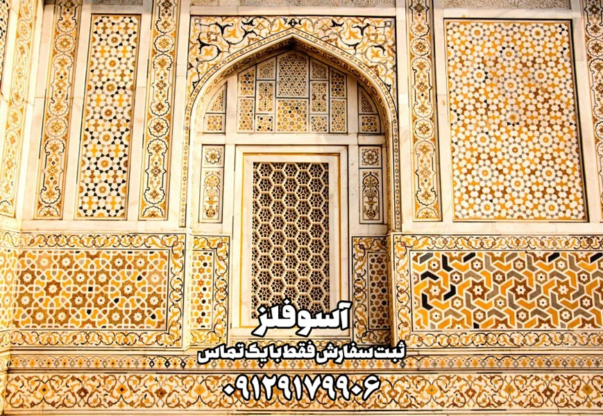 درب فلزی گره چینی سنتی شبکه - تصویر 11